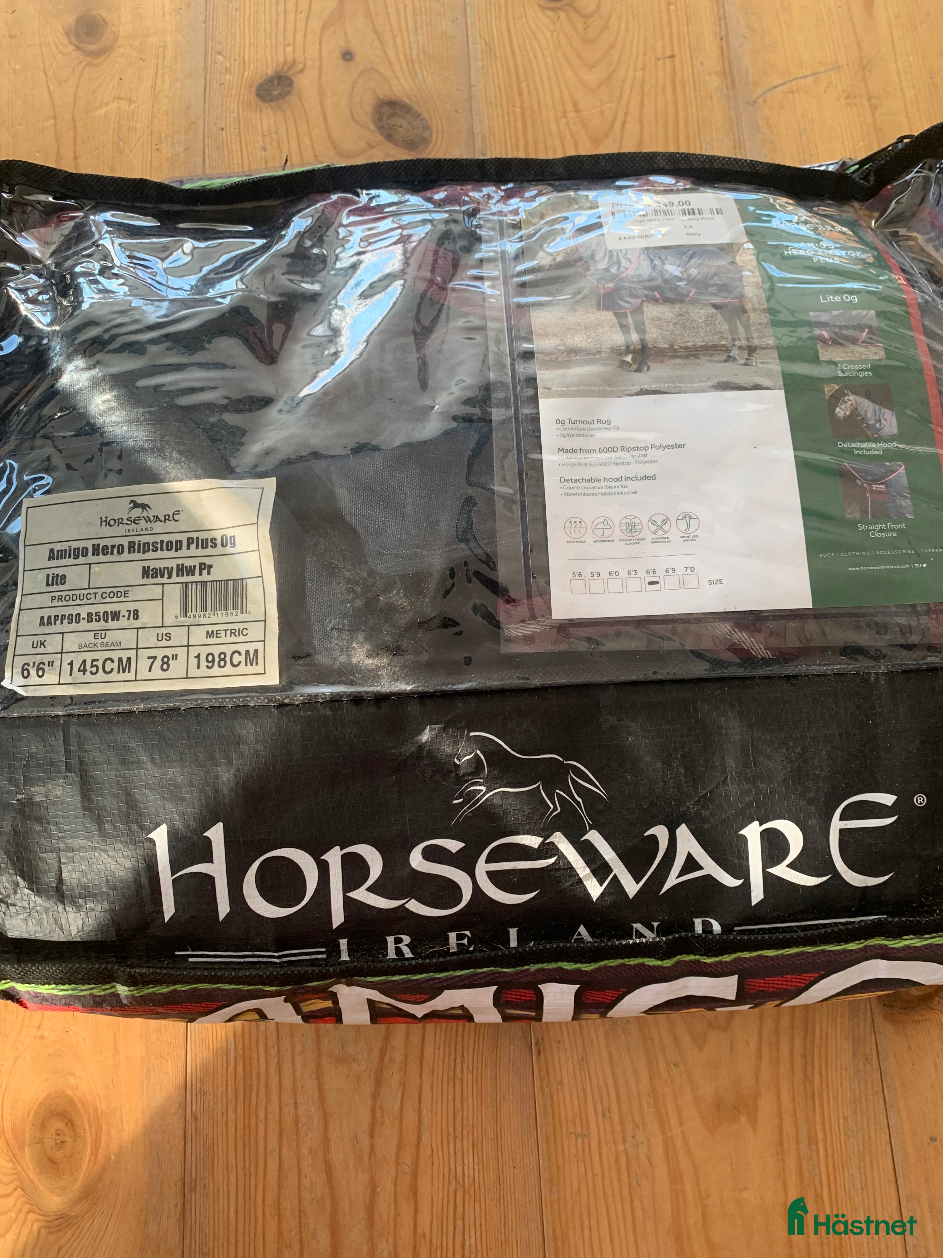 Täcken hästutrustning till salu: Horseware amigo 0g stl. 145 - Annons 4