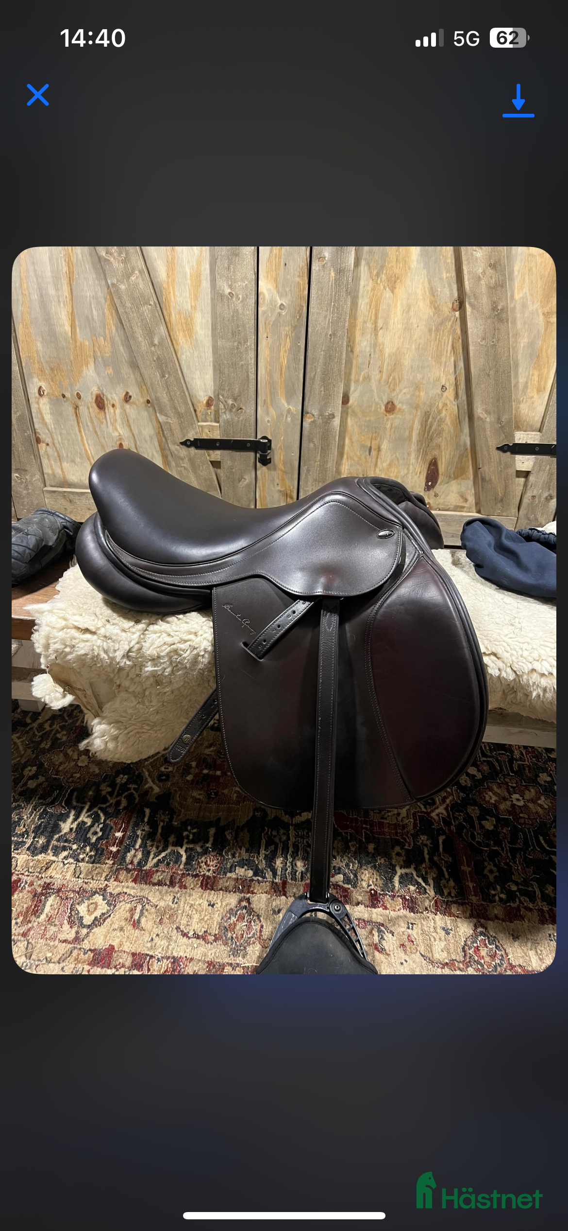 Sadlar hästutrustning till salu: Santa Cruze Celine  - Annons 1