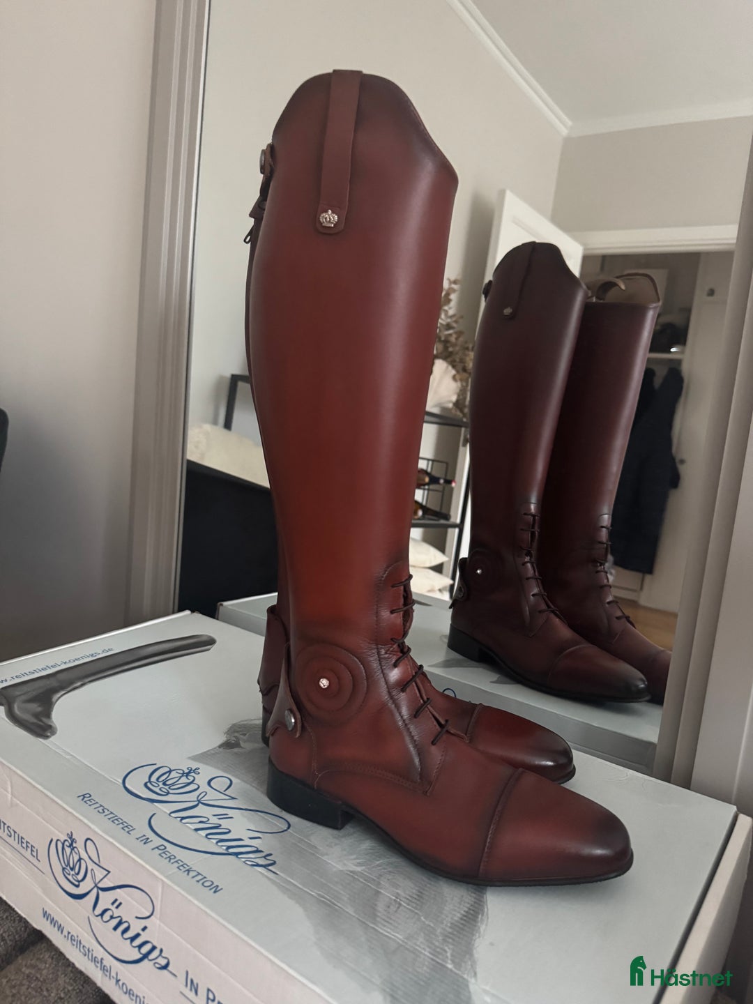 Ridstövlar ryttarutrustning till salu: *NYA/OANVÄNDA* ridstövlar från Königs i Bromma - Annons 4