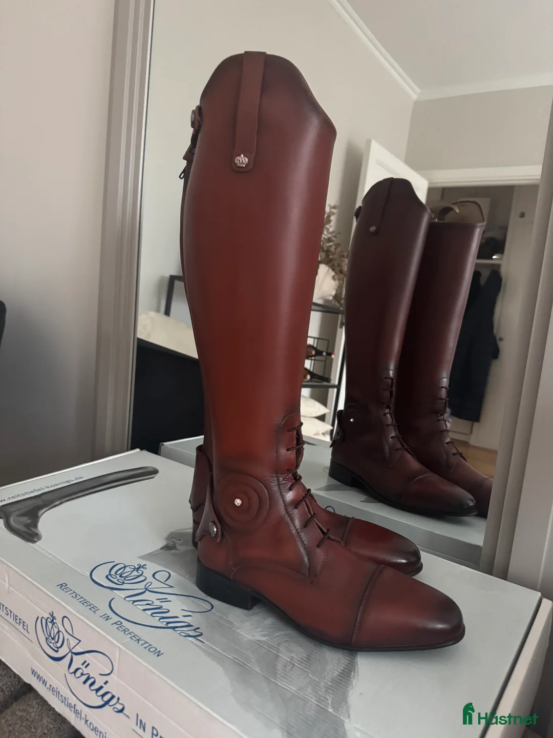 Ridstövlar ryttarutrustning till salu: *NYA/OANVÄNDA* ridstövlar från Königs i Bromma - Annons 4