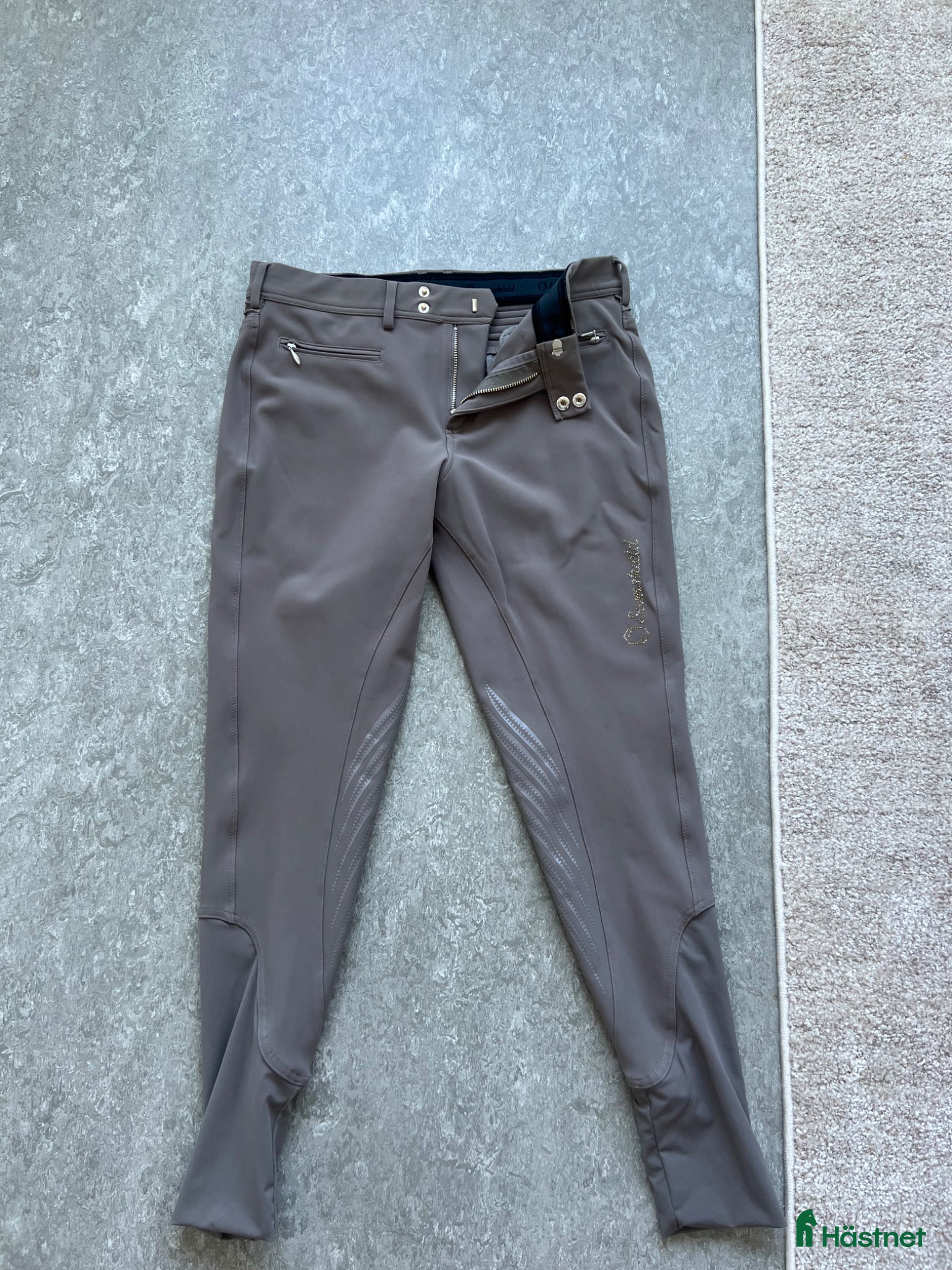 Ridbyxor ryttarutrustning till salu: Superfina Samshield ridbyxor - Annons 1