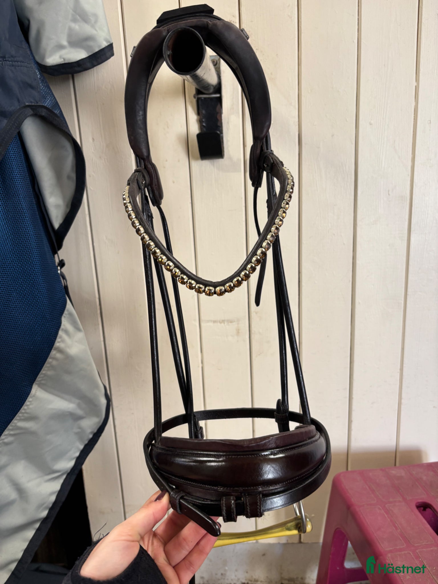Träns hästutrustning Dressyrträns Equemist säljes! - Annons 17