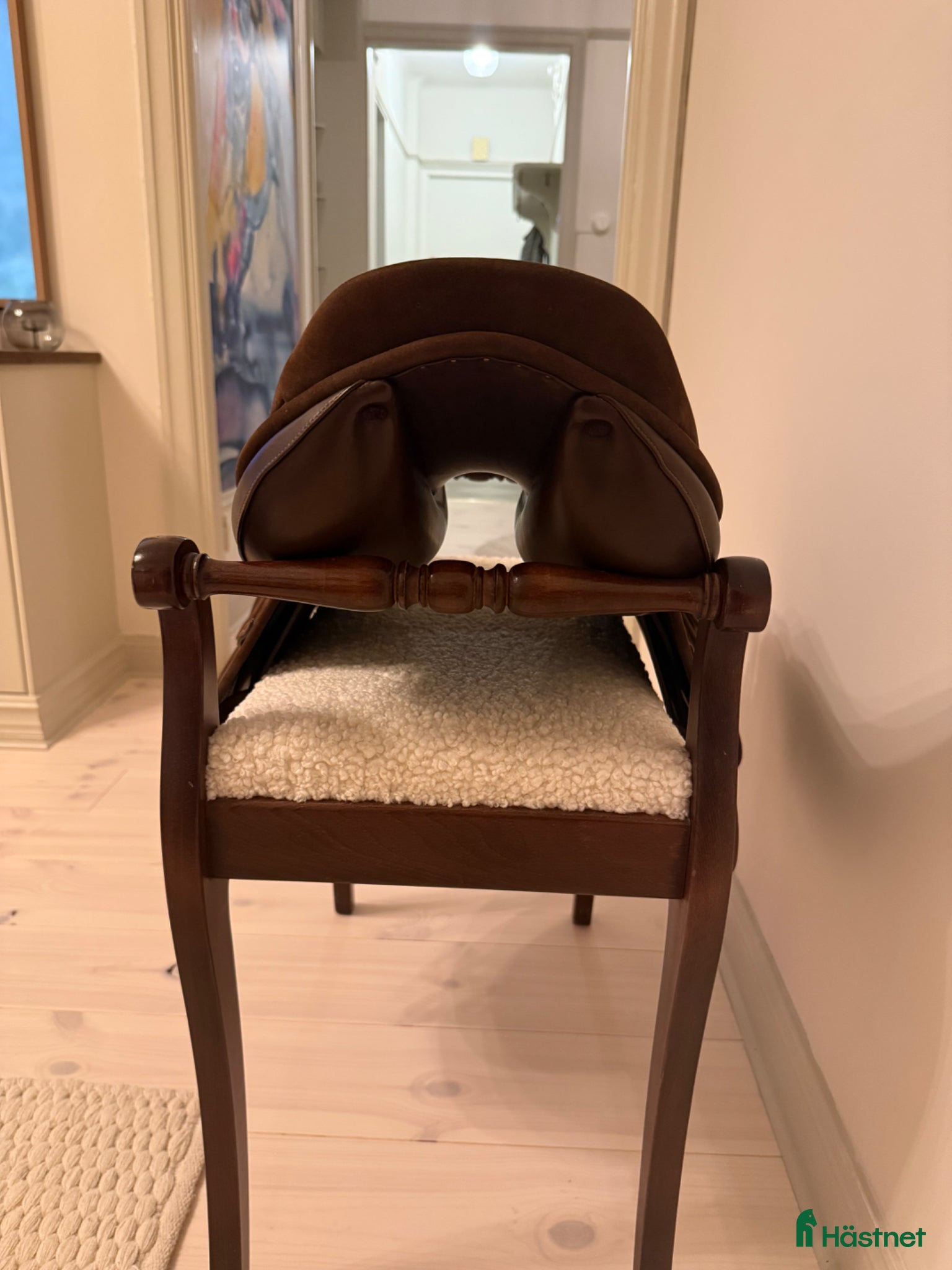 Sadlar hästutrustning Childeric hoppsadel 17” – nyskick! - Annons 2