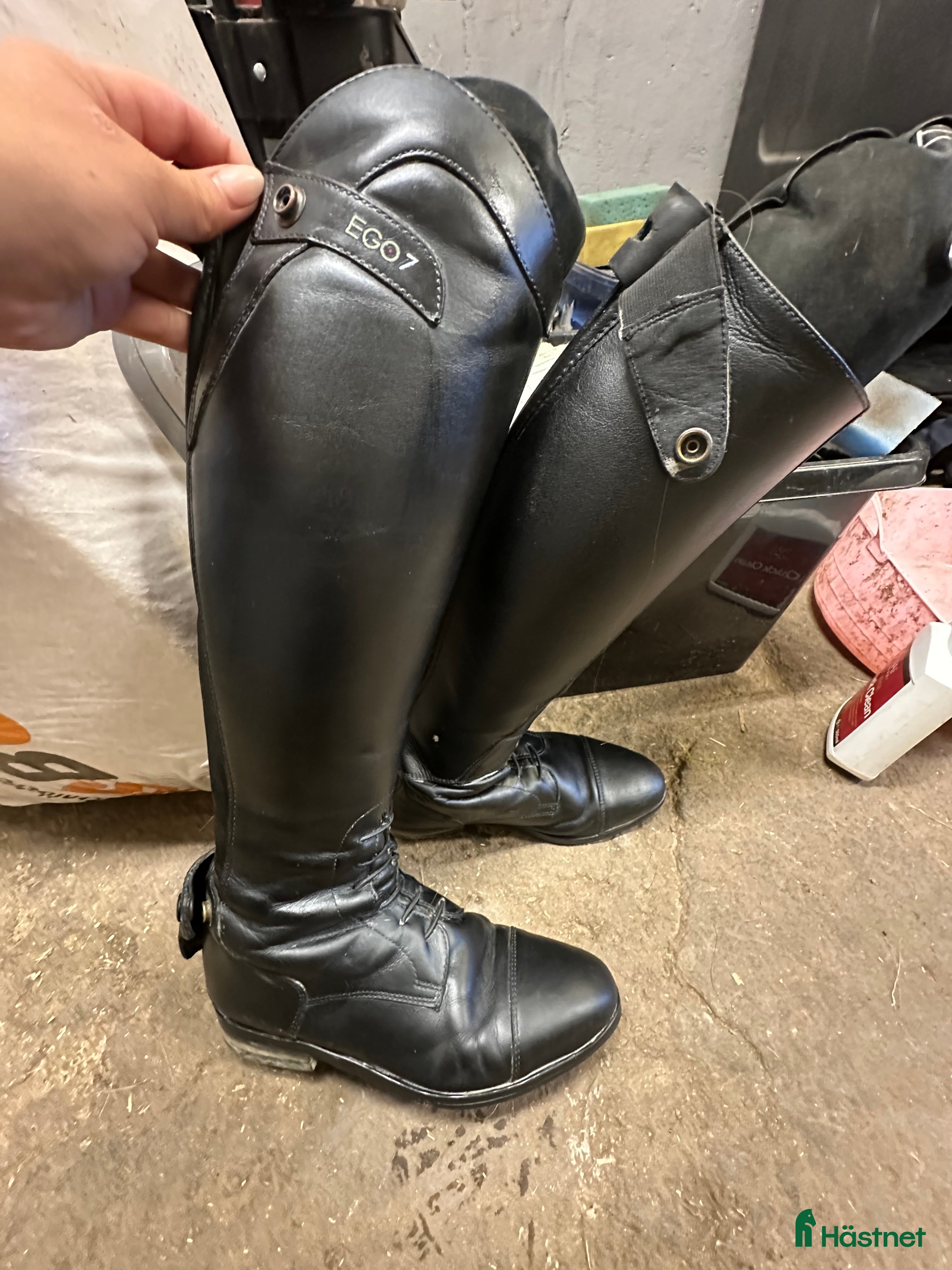 Ridstövlar ryttarutrustning till salu: Svarta Ego7 stövlar säljes  i Säve - Annons 8