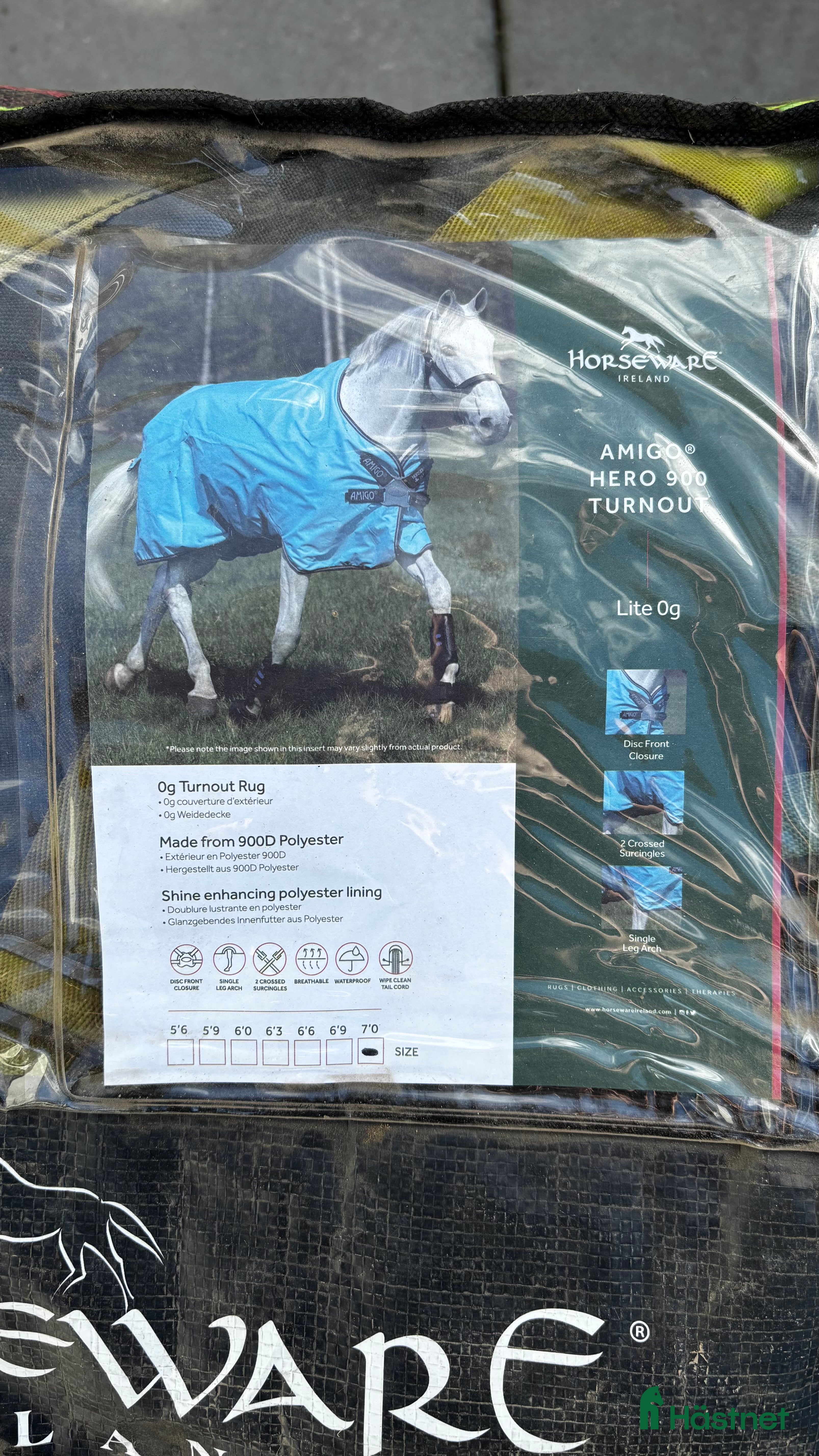 Täcken hästutrustning till salu: Regntäcke horseware i Kristianstad - Annons 1