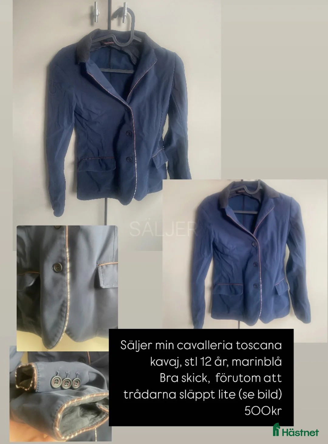 Jackor & Kavajer ryttarutrustning till salu: Cavalleria Toscana kavaj i Vetlanda - Annons 1