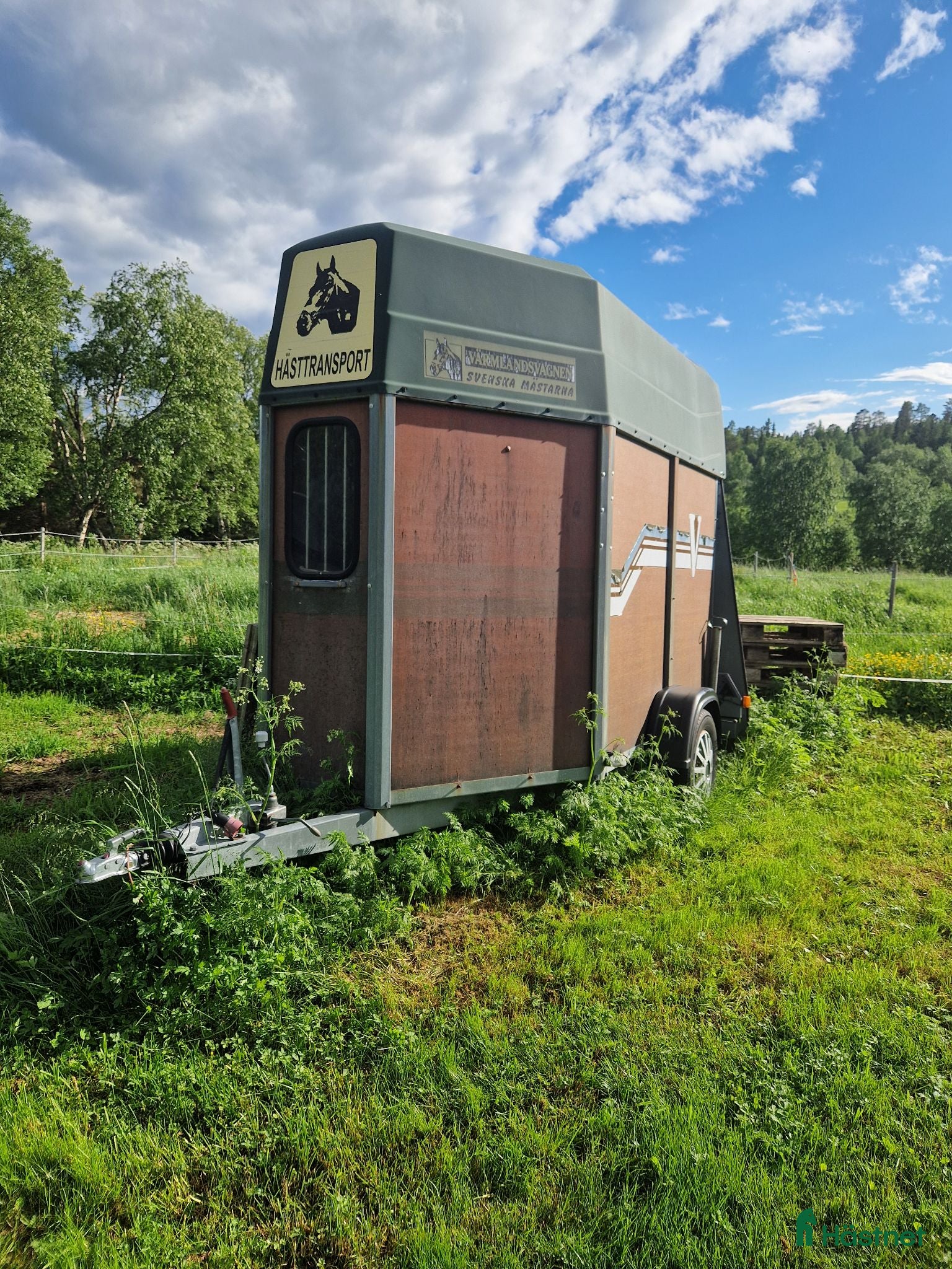Hästtransporter  fordon & transport till salu: Hästtransport värmlandsvagnen - Annons 1
