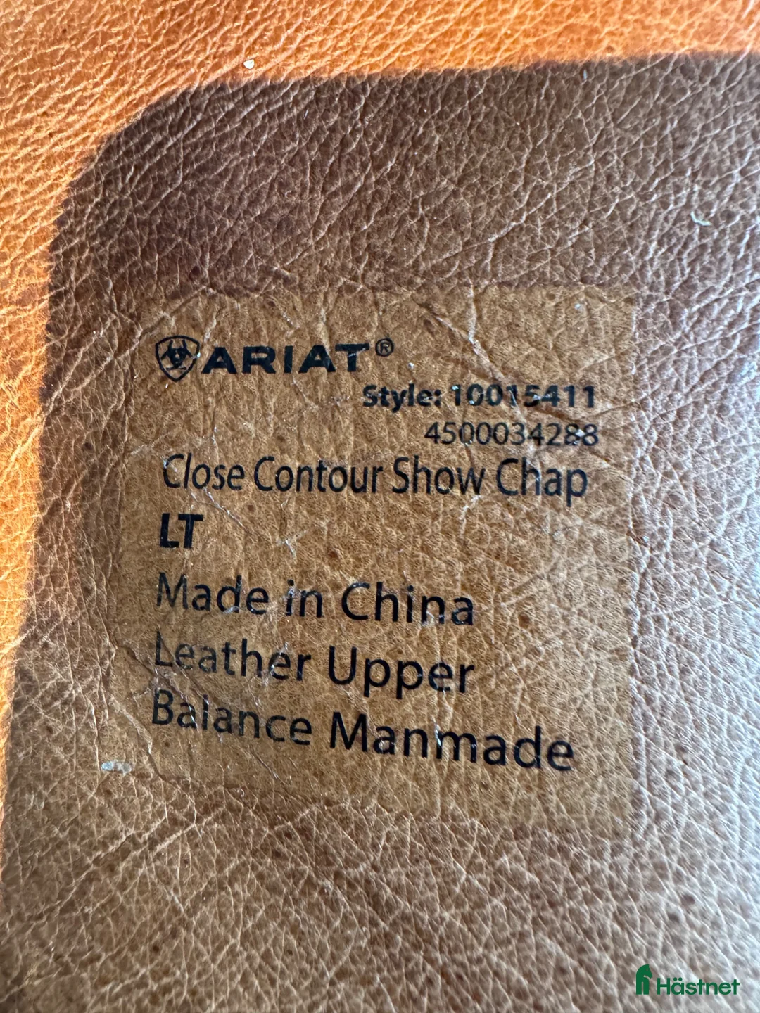 Övrig Ryttarutrustning ryttarutrustning till salu: Ariat Chaps läder stl LT (Large Tall) - Annons 2
