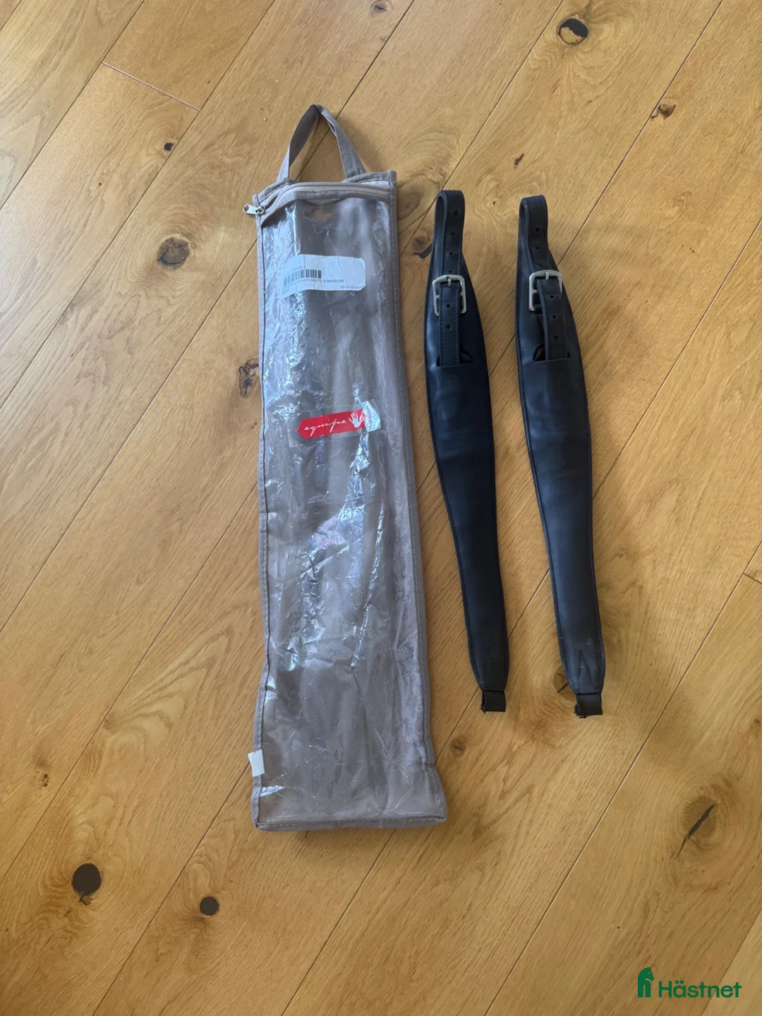 Sadeltillbehör hästutrustning till salu: Equipe Fender stigläder – brun - Annons 1
