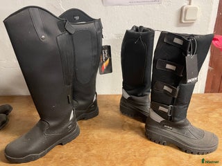 Ridstövlar ryttarutrustning till salu: Nya ridstövlar vinter, regnstövlar i Vallberga - Annons 23
