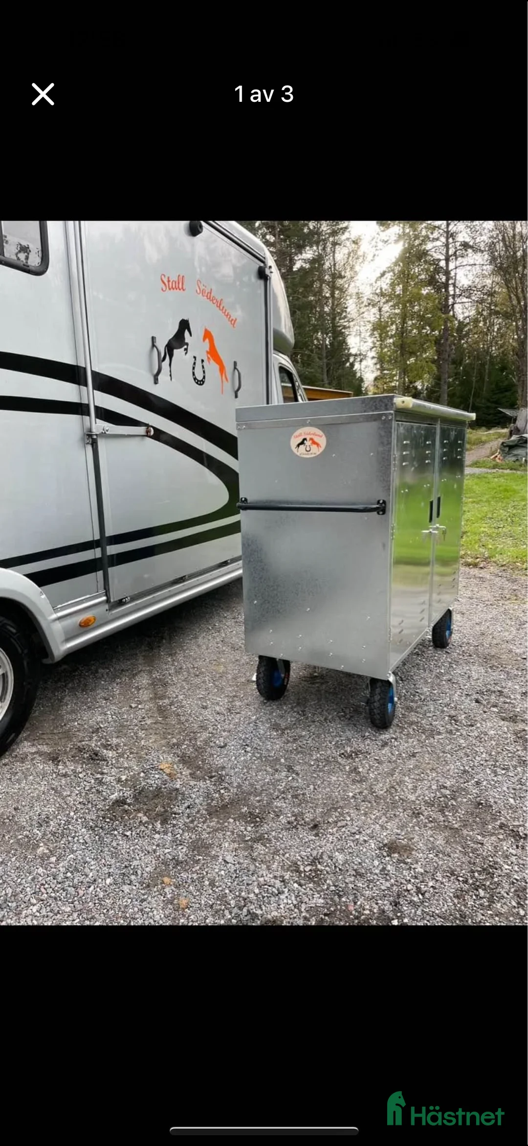 Sadeltillbehör hästutrustning till salu: Helt nytt sadelskåp i Rimbo - Annons 3