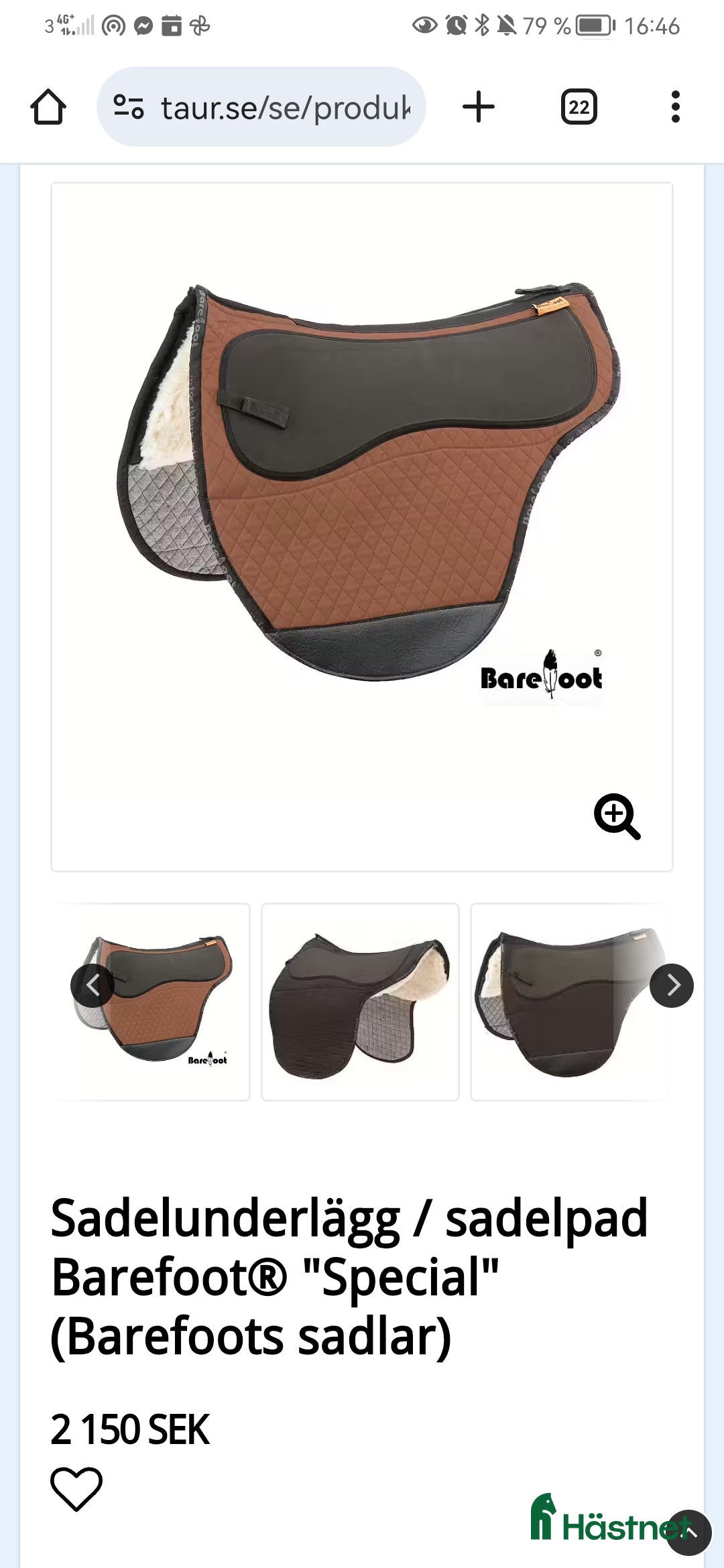 Sadlar hästutrustning till salu: Barefoot Cherokee  i Strömstad - Annons 5