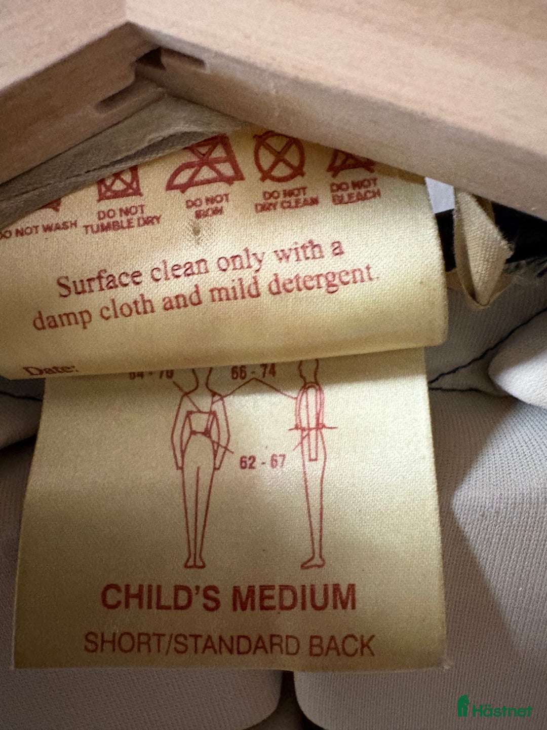 Säkerhetsvästar ryttarutrustning till salu: Racesafe väst Child M i Sätila - Annons 2