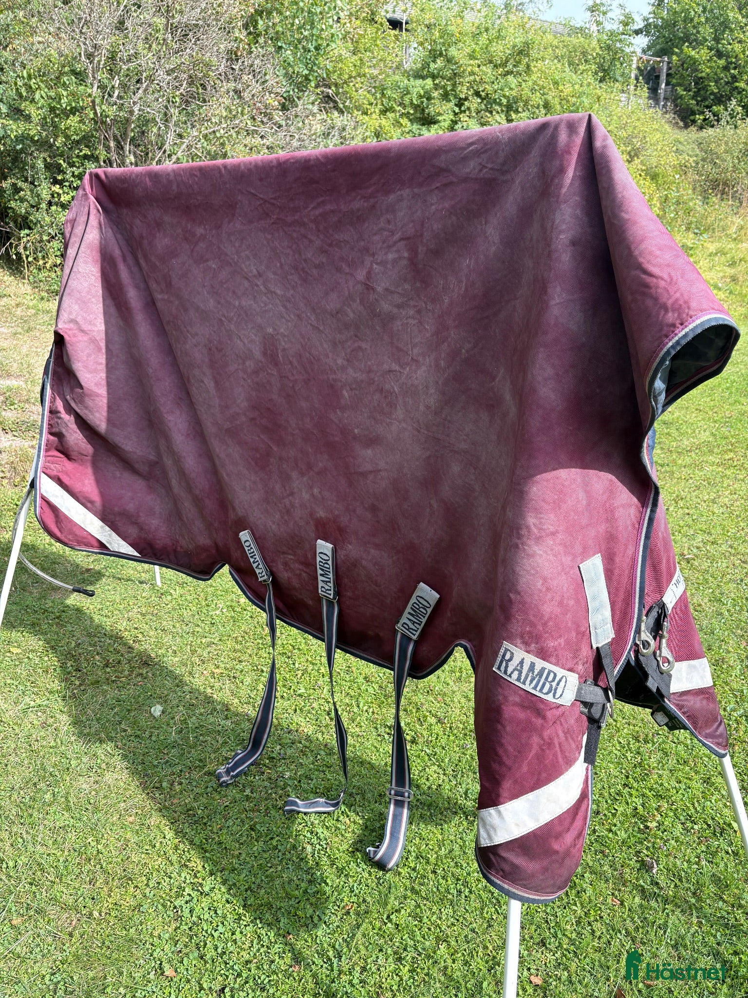Täcken hästutrustning Horseware Rambo Wug Turnout 50 g 165 - Annons 6