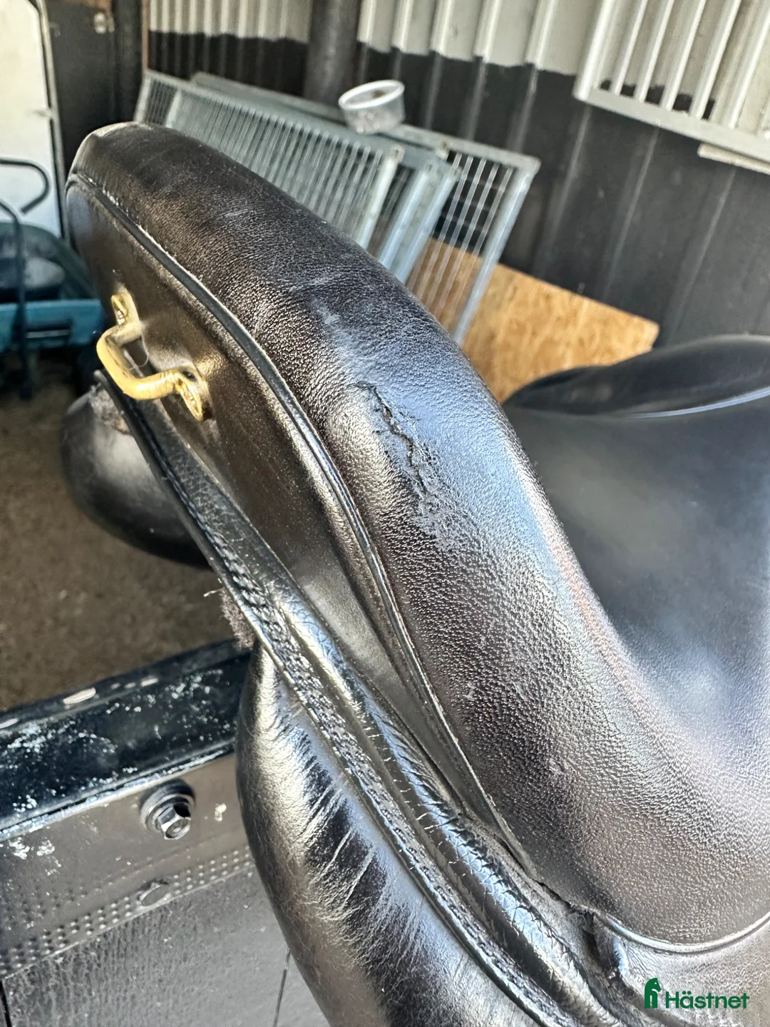 Sadlar hästutrustning till salu: Eques Sella plus ullstoppad 17,5 tum - Annons 6