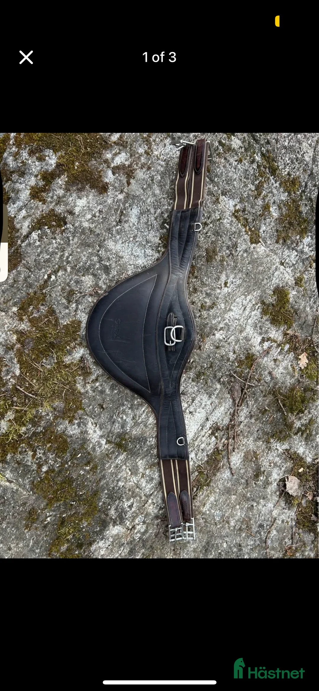 Sadeltillbehör hästutrustning till salu: Sadelgjord m platta 105 i Gustavsberg - Annons 1