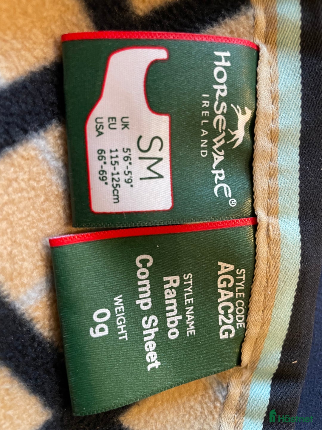 Täcken hästutrustning till salu: Ländtäcke Horseware 125 i Västra Frölunda - Annons 3