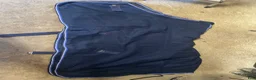 Täcken hästutrustning till salu: Blått billigt fleecetäcke  - Annons 1