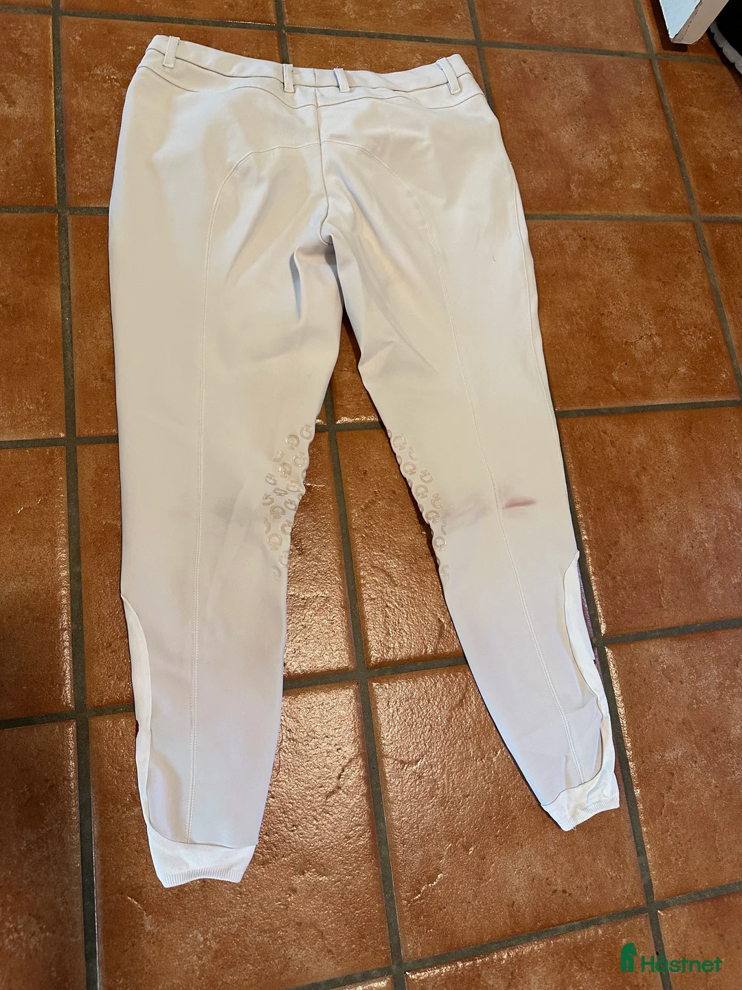 Ridbyxor ryttarutrustning till salu: Vita ridbyxor storlek IT 46 - Annons 3