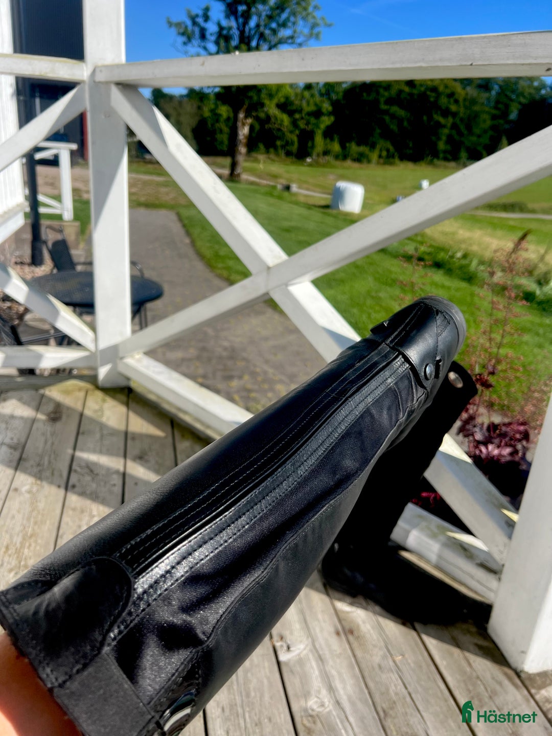 Ridstövlar ryttarutrustning till salu: Parlanti ridstövlar i nyskick i Falkenberg - Annons 4