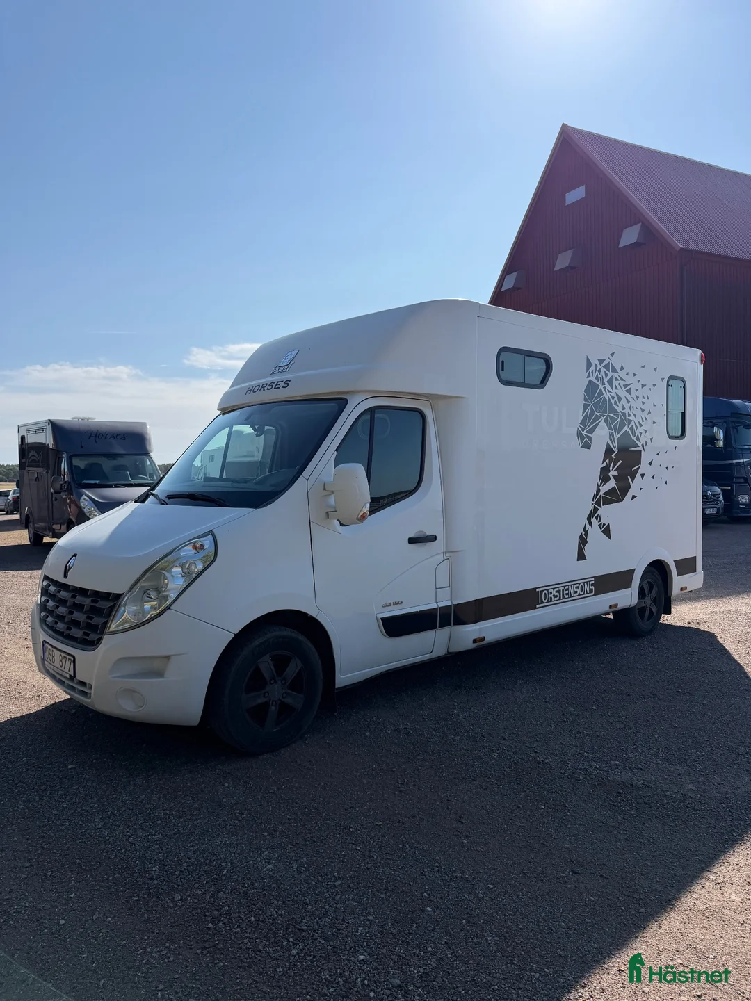 Hästlastbilar  fordon & transport till salu: Theault stuteri b-kort Hästlastbil  - Annons 2