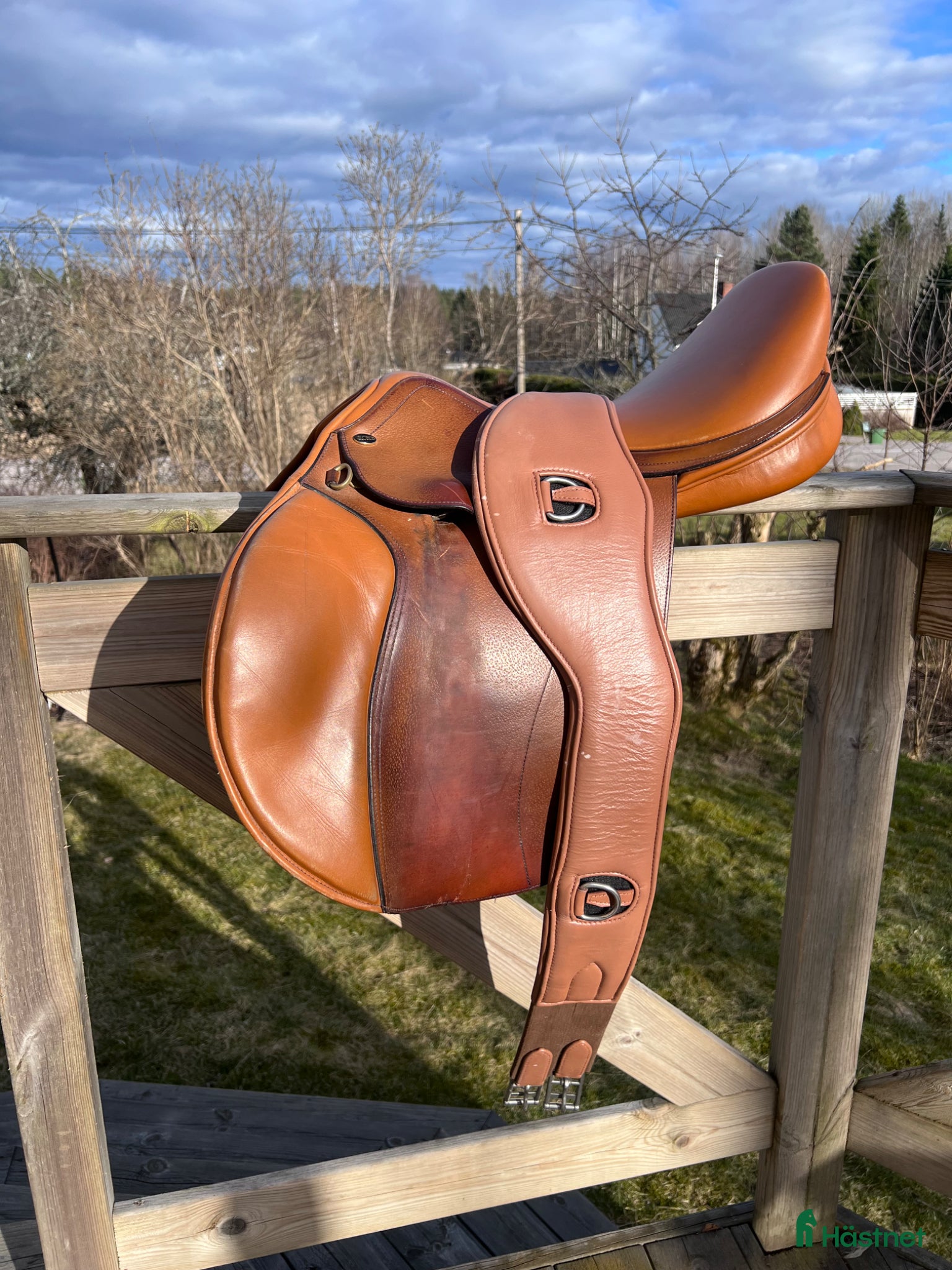 Sadlar hästutrustning till salu: Sadel från Globus med tillhörande sadelgjord - Annons 2
