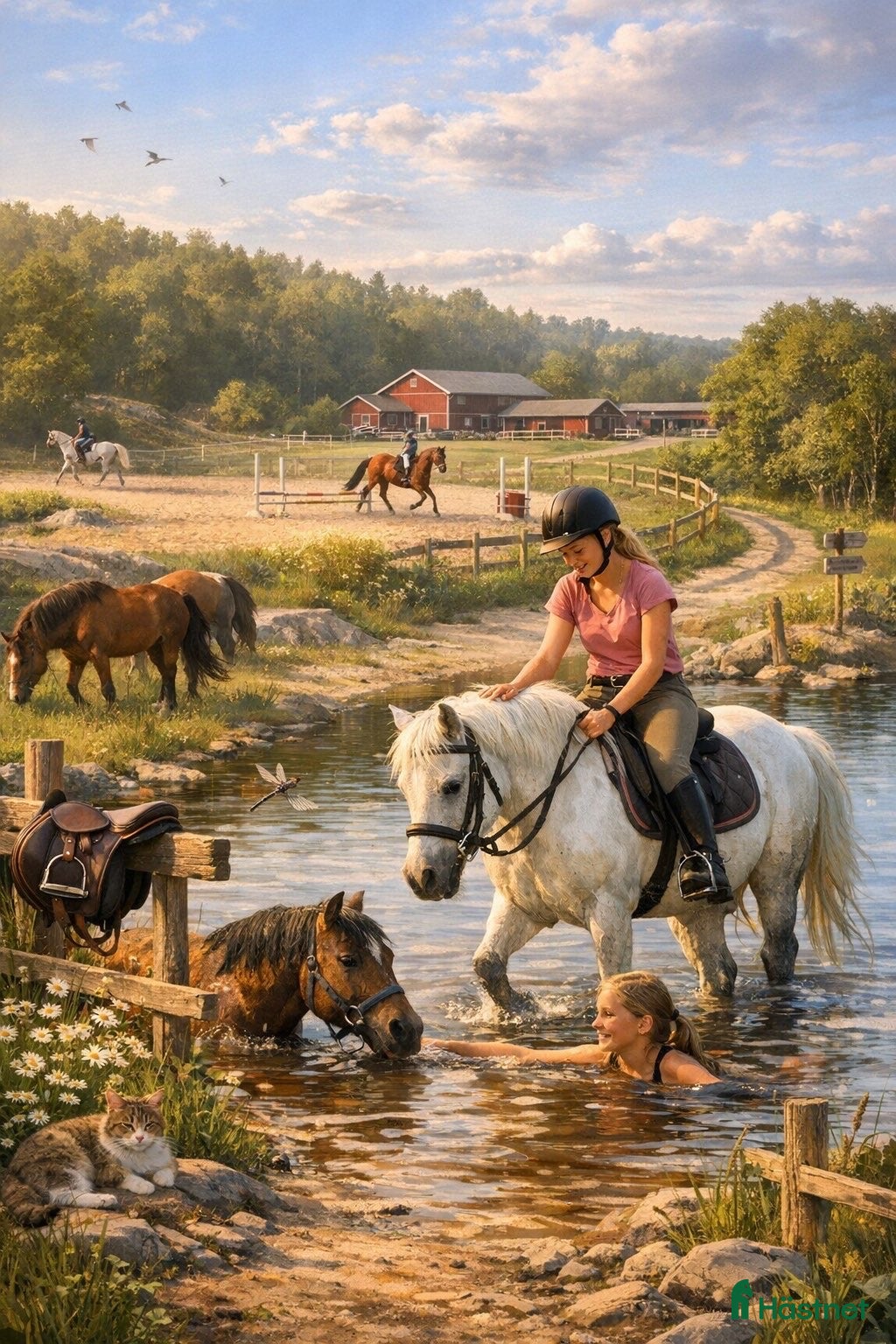  medryttarhäst finnes: MEDRYTTARE / SOMMARJOBB  - Annons 24