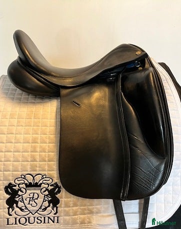 Sadlar hästutrustning Dressyrsadel Paul Fielder 17,5" - Annons 16