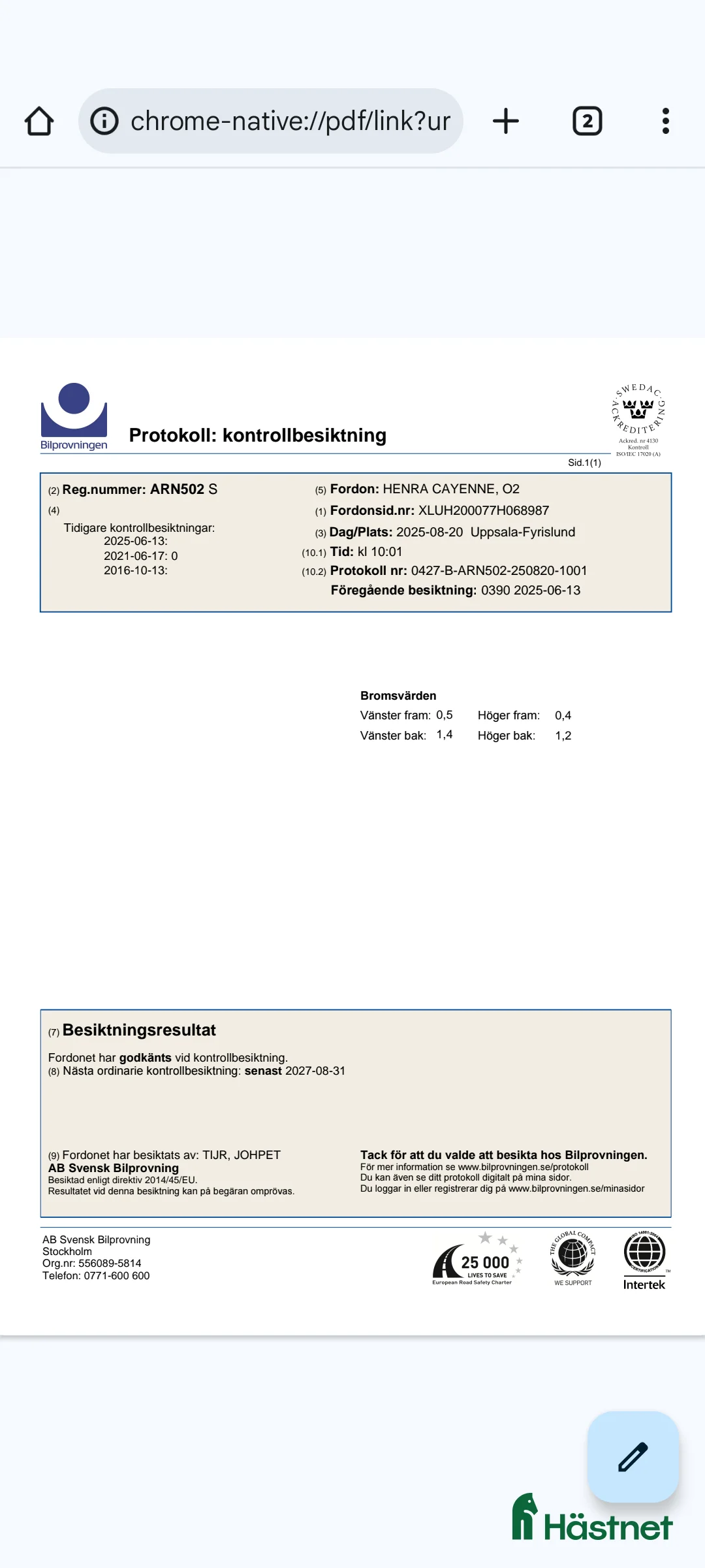 Hästtransporter  fordon & transport till salu: Henra Cayenne -07 - Annons 15