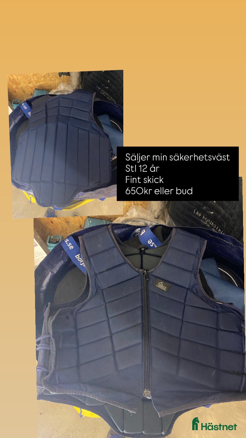 Säkerhetsvästar ryttarutrustning till salu: Snygg Säkerhetsväst i Vetlanda - Annons 16