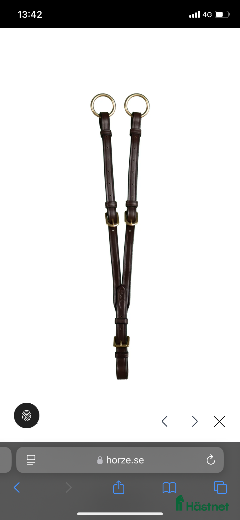 Övrig Hästutrustning hästutrustning Dyon kort martingal - Annons 5