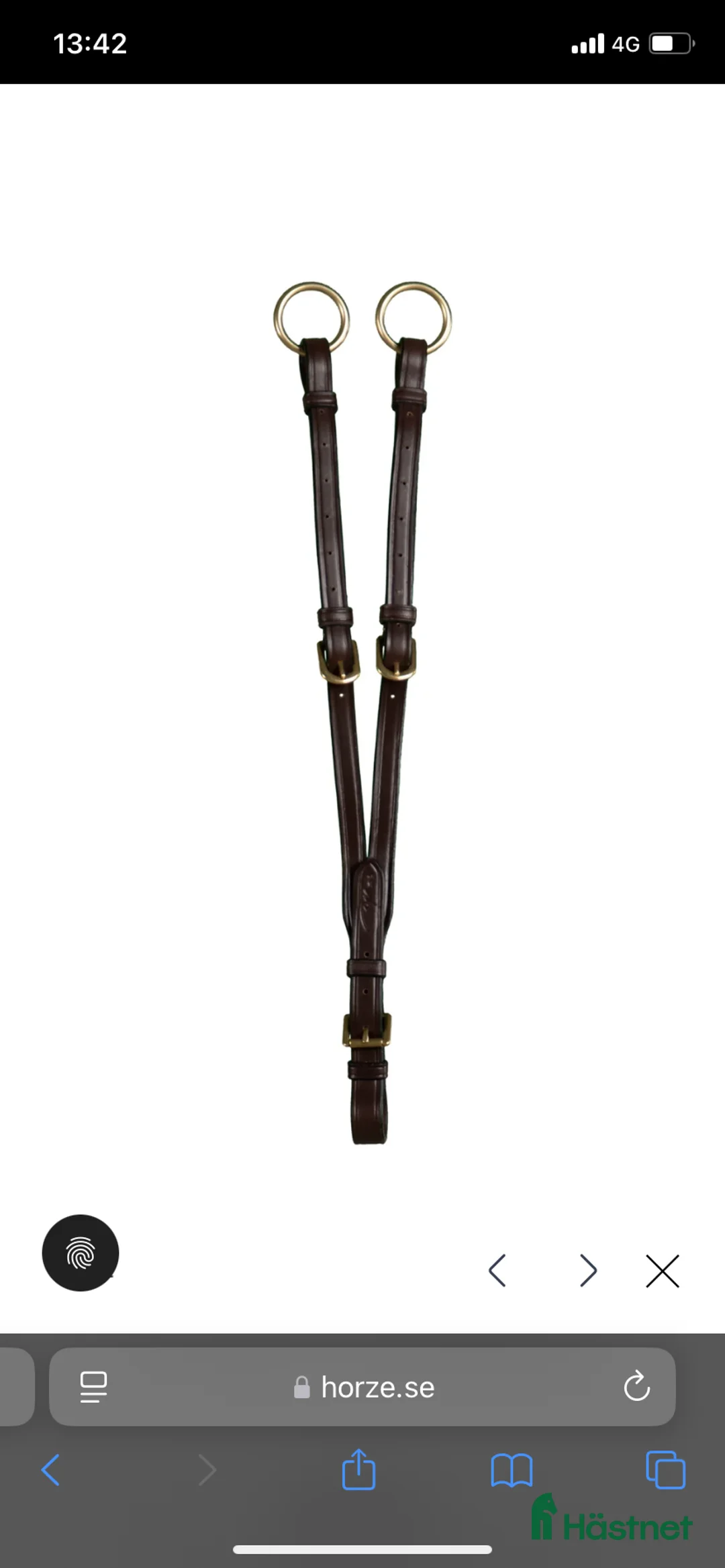 Övrig Hästutrustning hästutrustning till salu: Dyon kort martingal - Annons 1