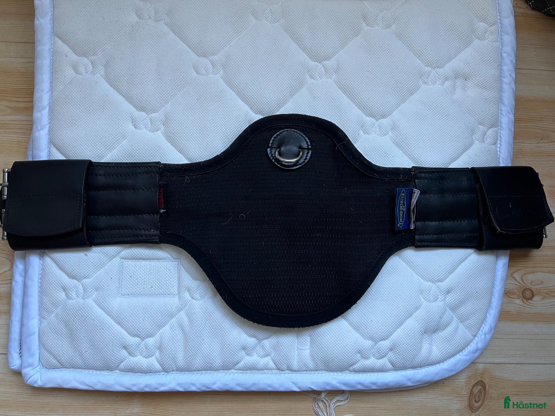Sadeltillbehör hästutrustning till salu: ELT dressyrgjord 65 cm - Annons 4