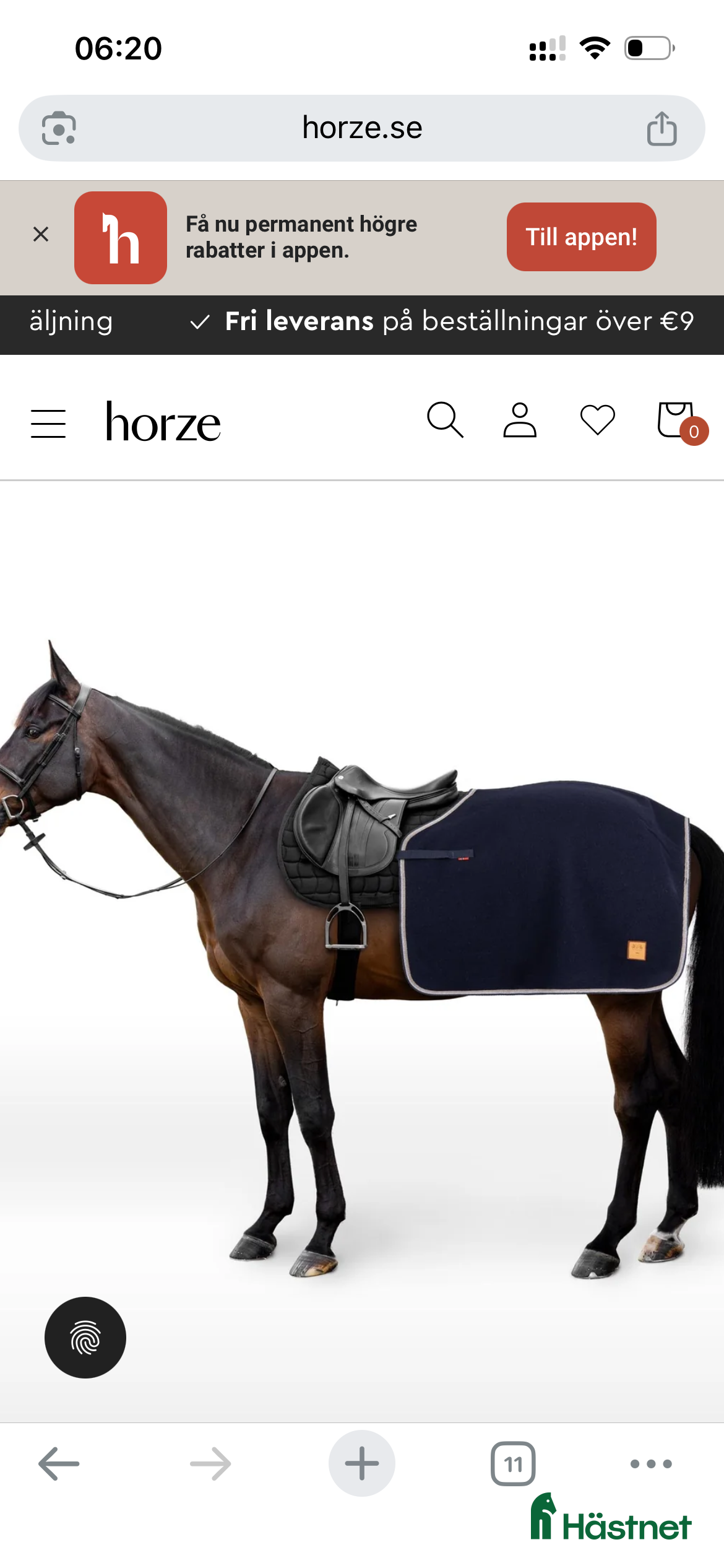 Täcken hästutrustning till salu: Landtäcke i ull från B Vertigo i Öjersjö - Annons 5