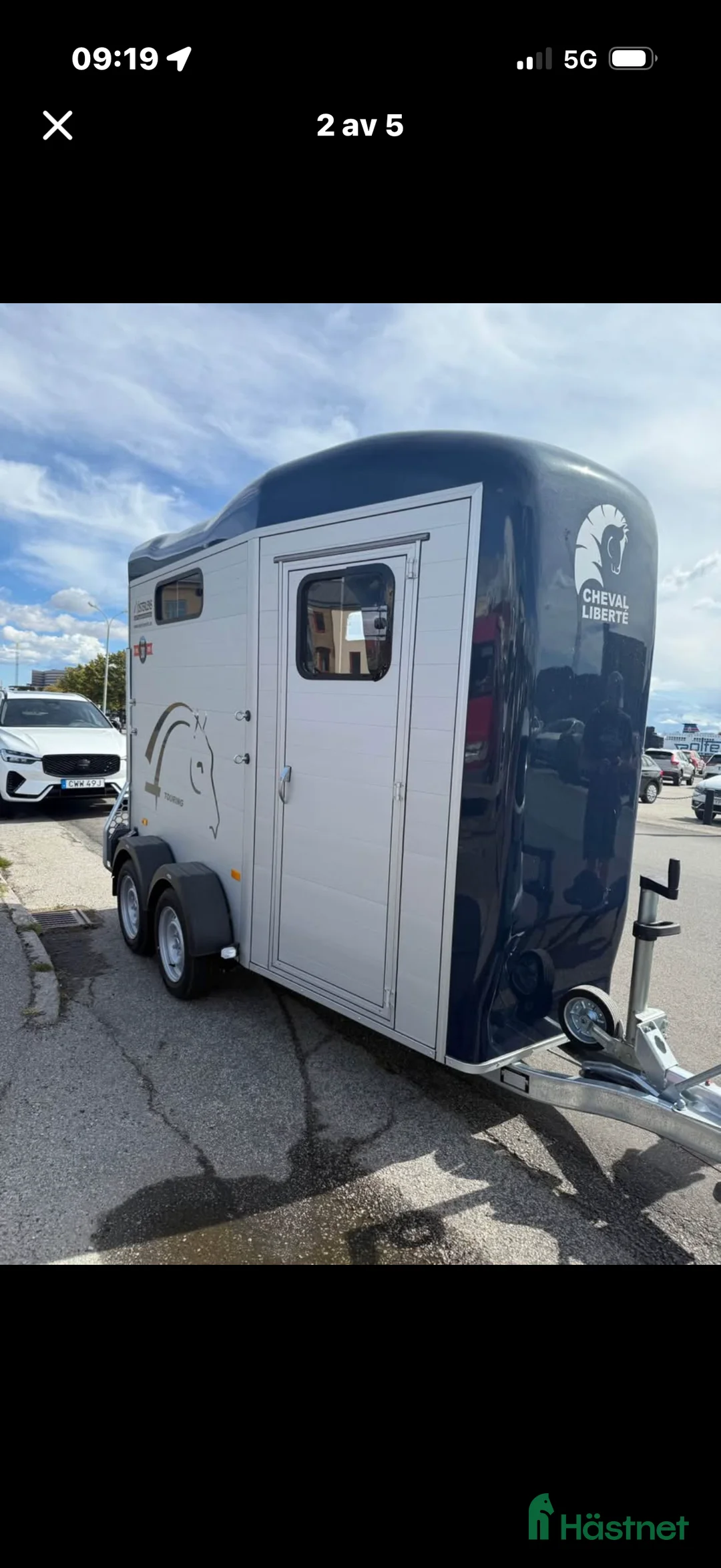 Hästtransporter  fordon & transport till salu: UTHYRES cheval Liberte one touring  i Vederslöv - Annons 1