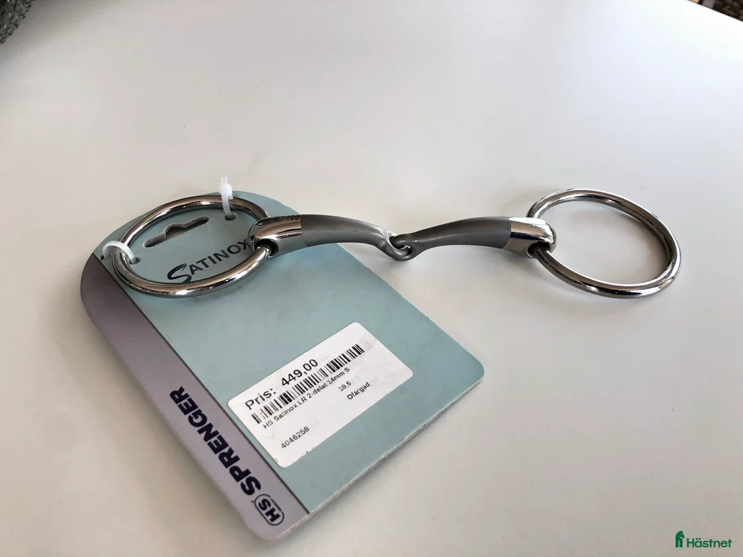 Bett hästutrustning till salu: HS Sprenger Satinox 2-delat bett lösa ringar - Annons 2