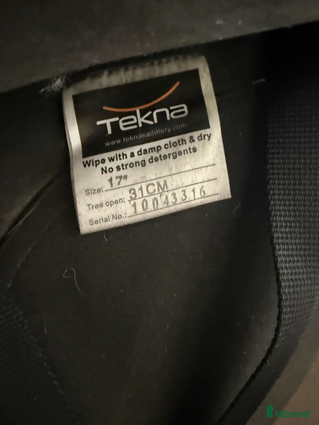 Sadlar hästutrustning till salu: Tekna dressyrsadel 17 – sparsamt använd ❤️ i Gråbo - Annons 2