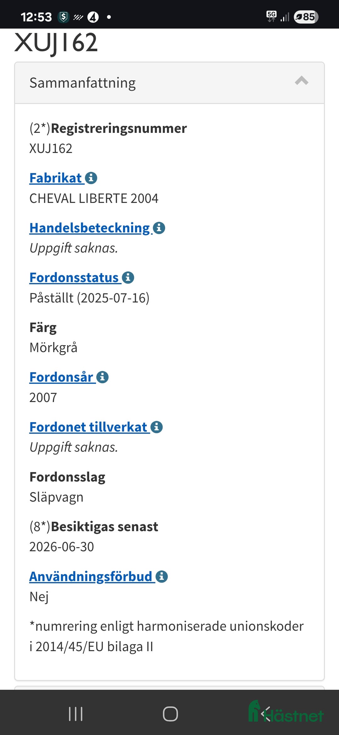 Hästtransporter  fordon & transport till salu: Stor & rymlig Cheval Liberty transport  i Åsele - Annons 12