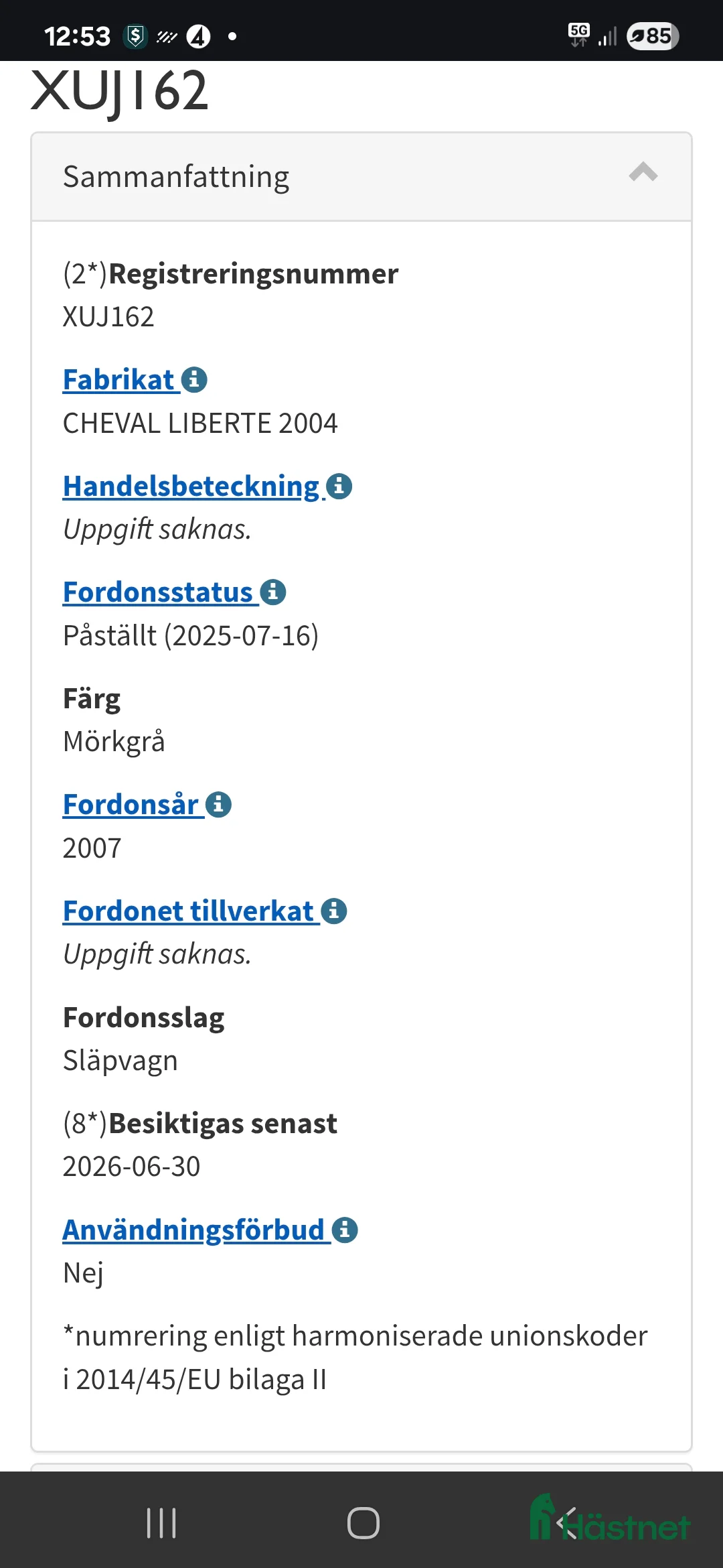 Hästtransporter  fordon & transport till salu: Stor & rymlig Cheval Liberty transport  - Annons 10