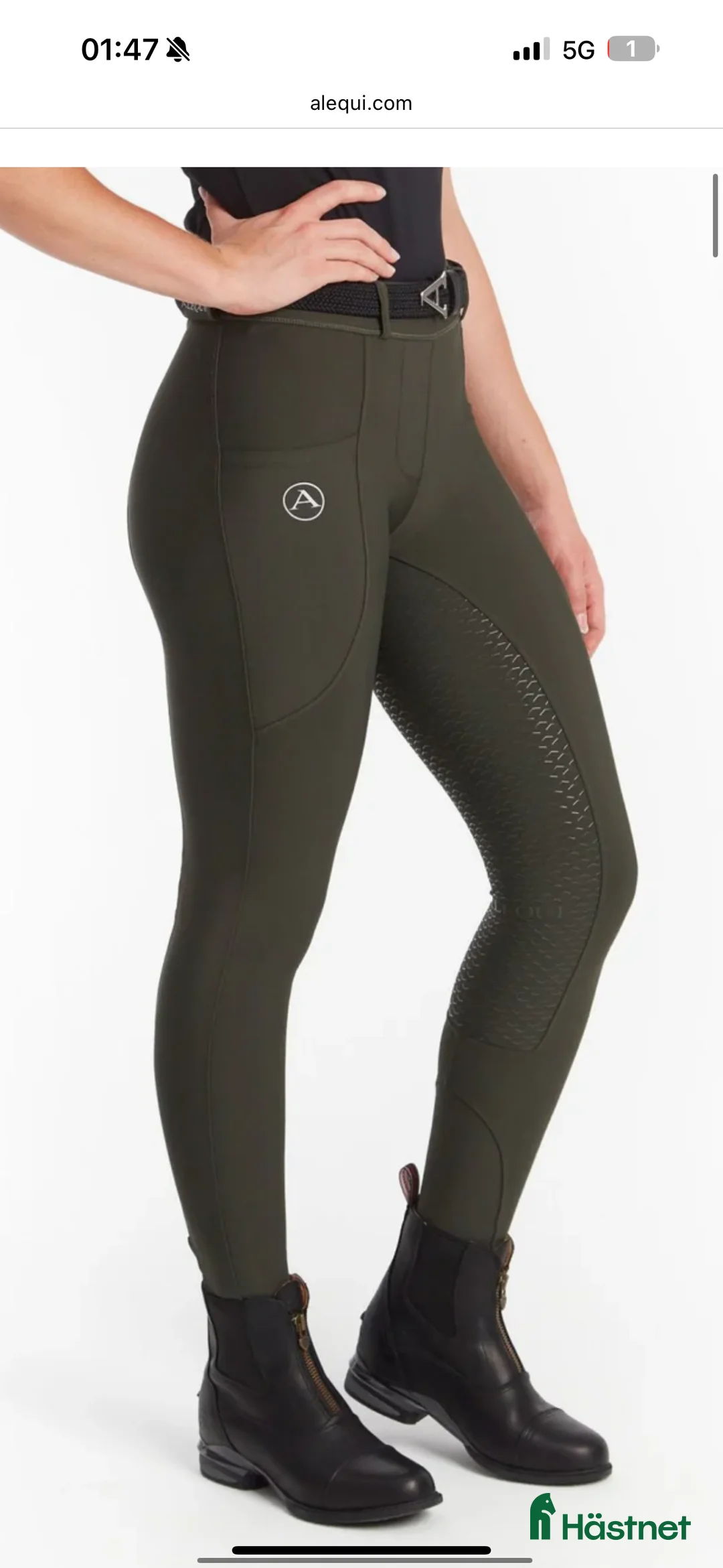 Ridbyxor ryttarutrustning till salu: Alequi ridbyxa - Annons 1