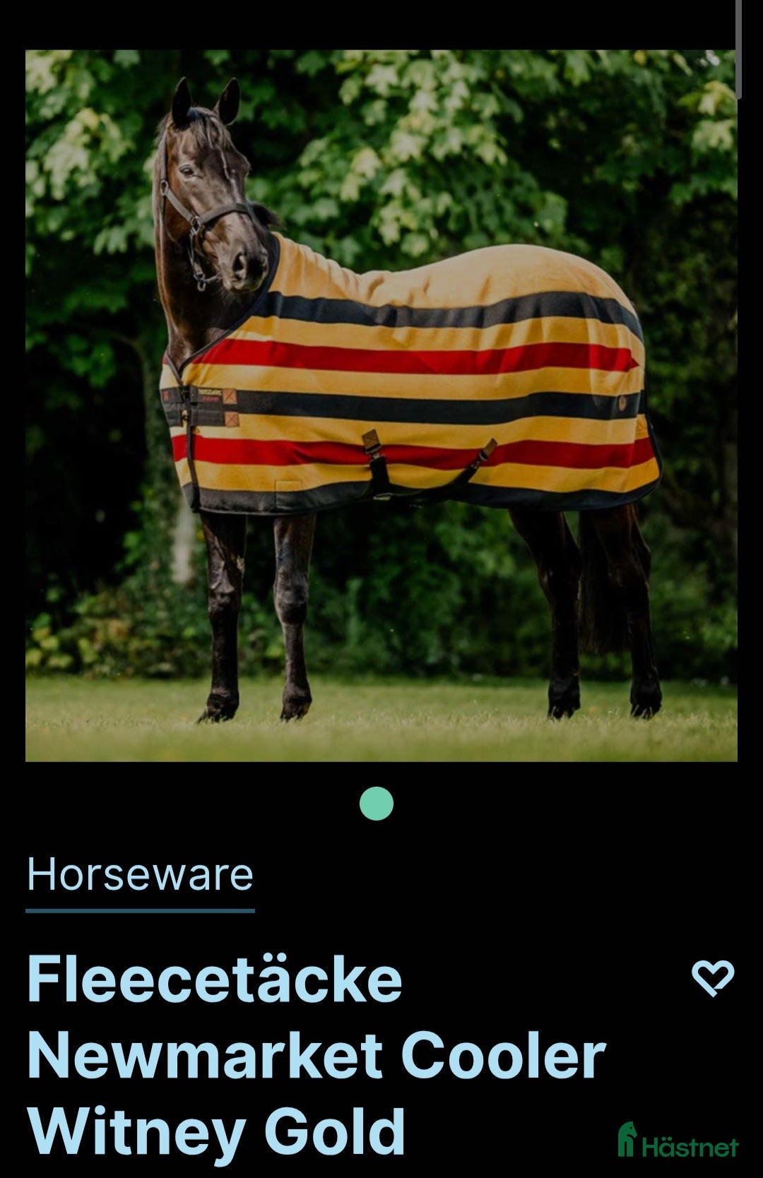 Täcken hästutrustning till salu: Oanvänt Horseware fleece 130 i Katrineholm - Annons 2