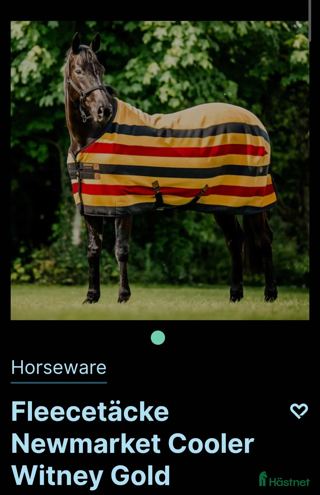 Täcken hästutrustning till salu: Oanvänt Horseware fleece 130 - Annons 2