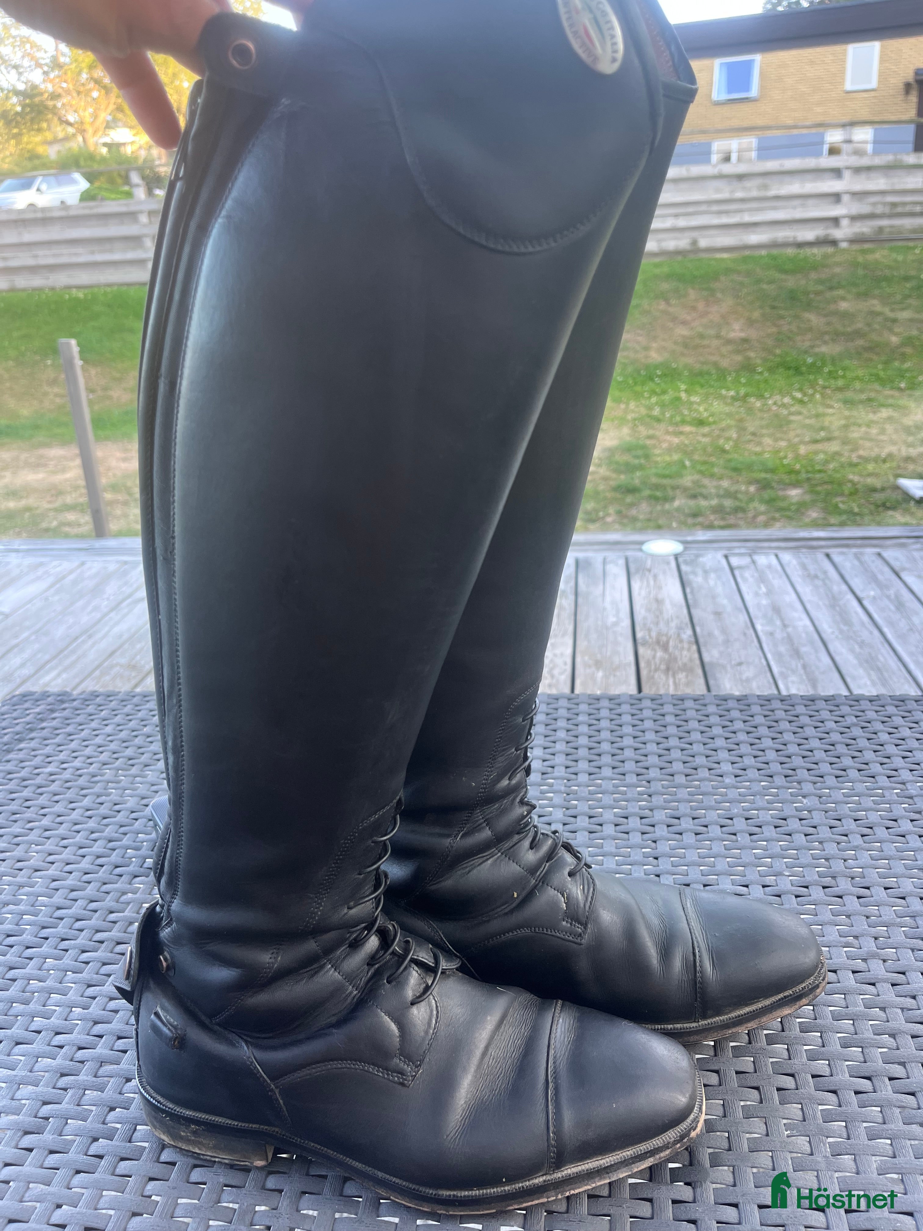 Ridstövlar ryttarutrustning till salu: De Niro Roberto hoppstövlar  i Asarum - Annons 5