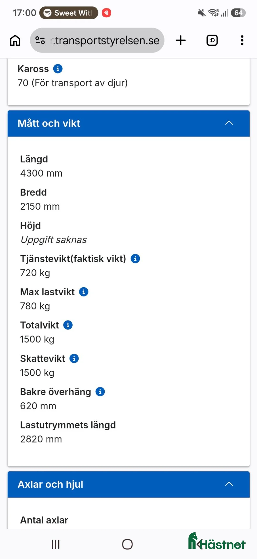 Hästtransporter  fordon & transport till salu: Boj Bravo 216, 2005 - Annons 16