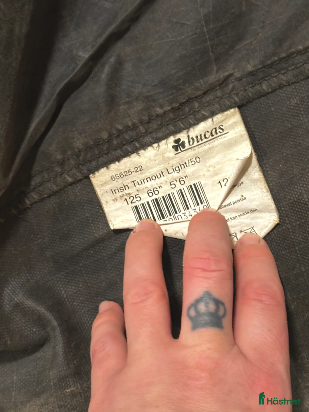 Täcken hästutrustning till salu: Bucas Irish light 50g • 125 - Annons 4