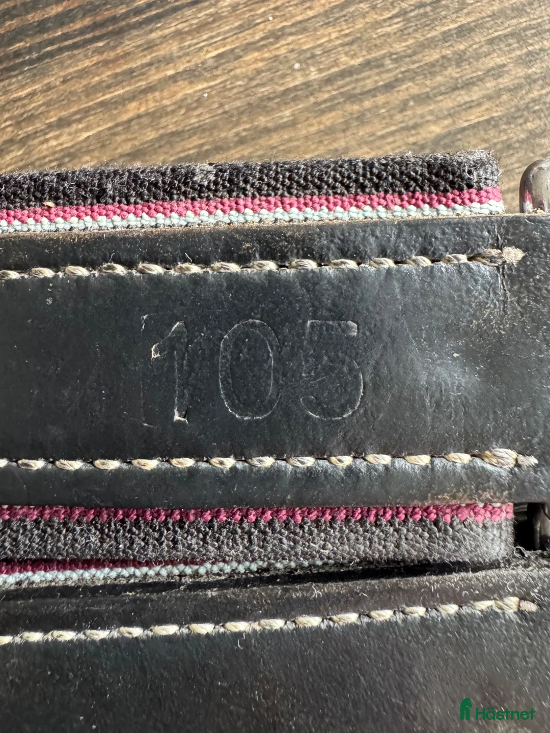 Sadeltillbehör hästutrustning till salu: Lippo sadelgjord, 105 cm, mörkbrun  - Annons 5