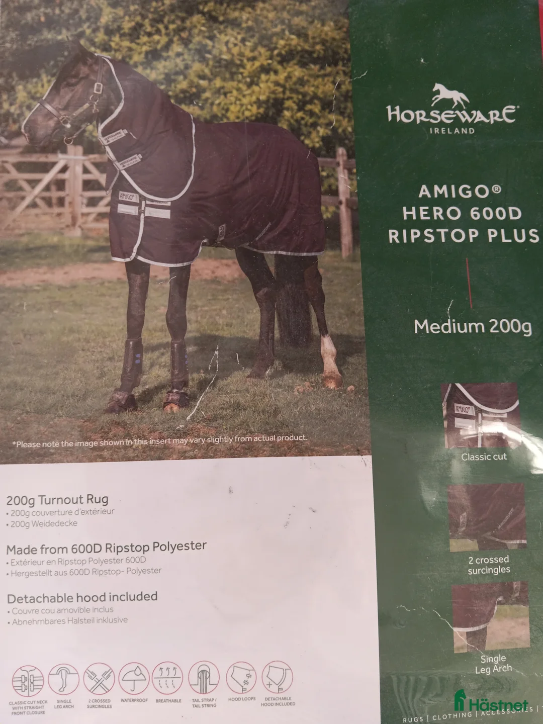 Täcken hästutrustning till salu: Horseware Amigo utetäcke - Annons 1