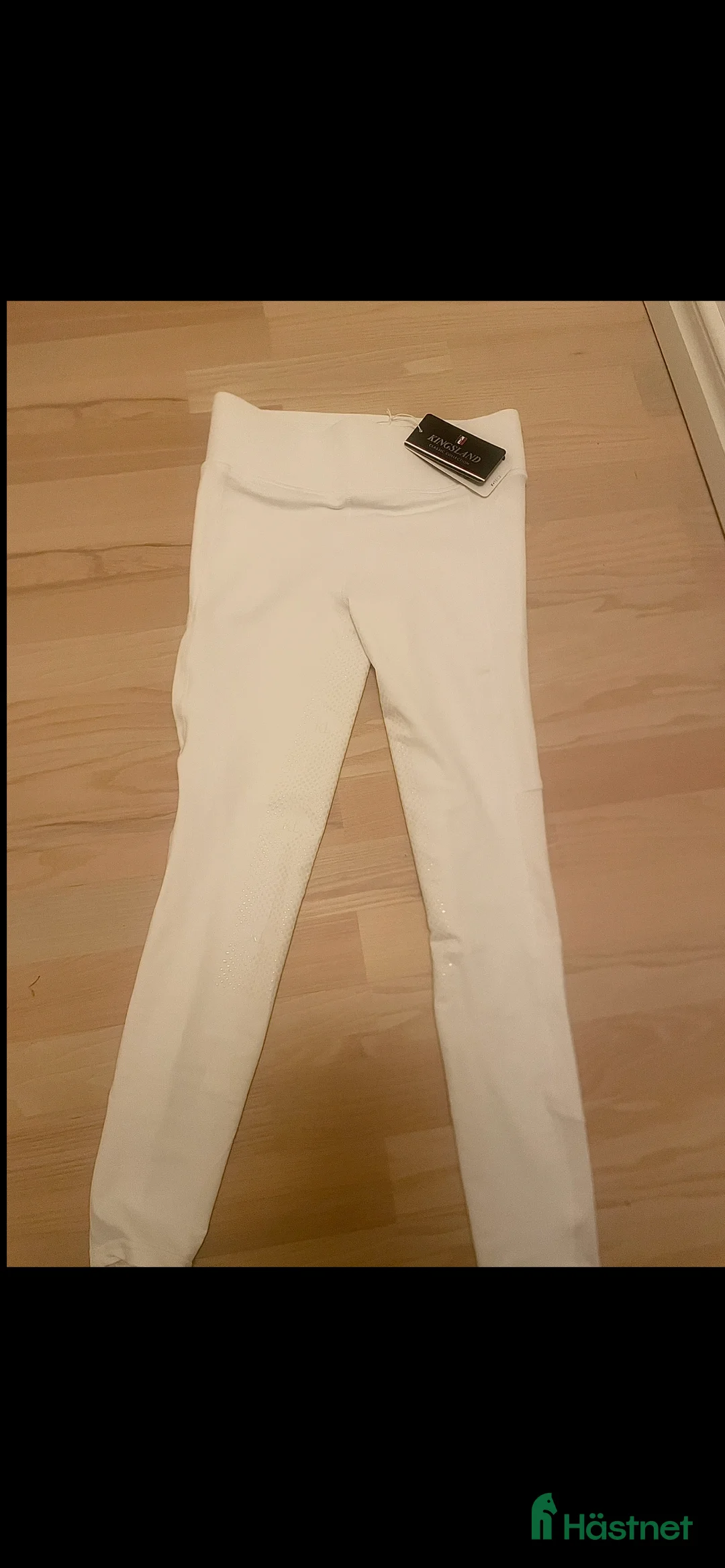 Ridbyxor ryttarutrustning till salu: Kingsland vita ridbyxor  - Annons 2