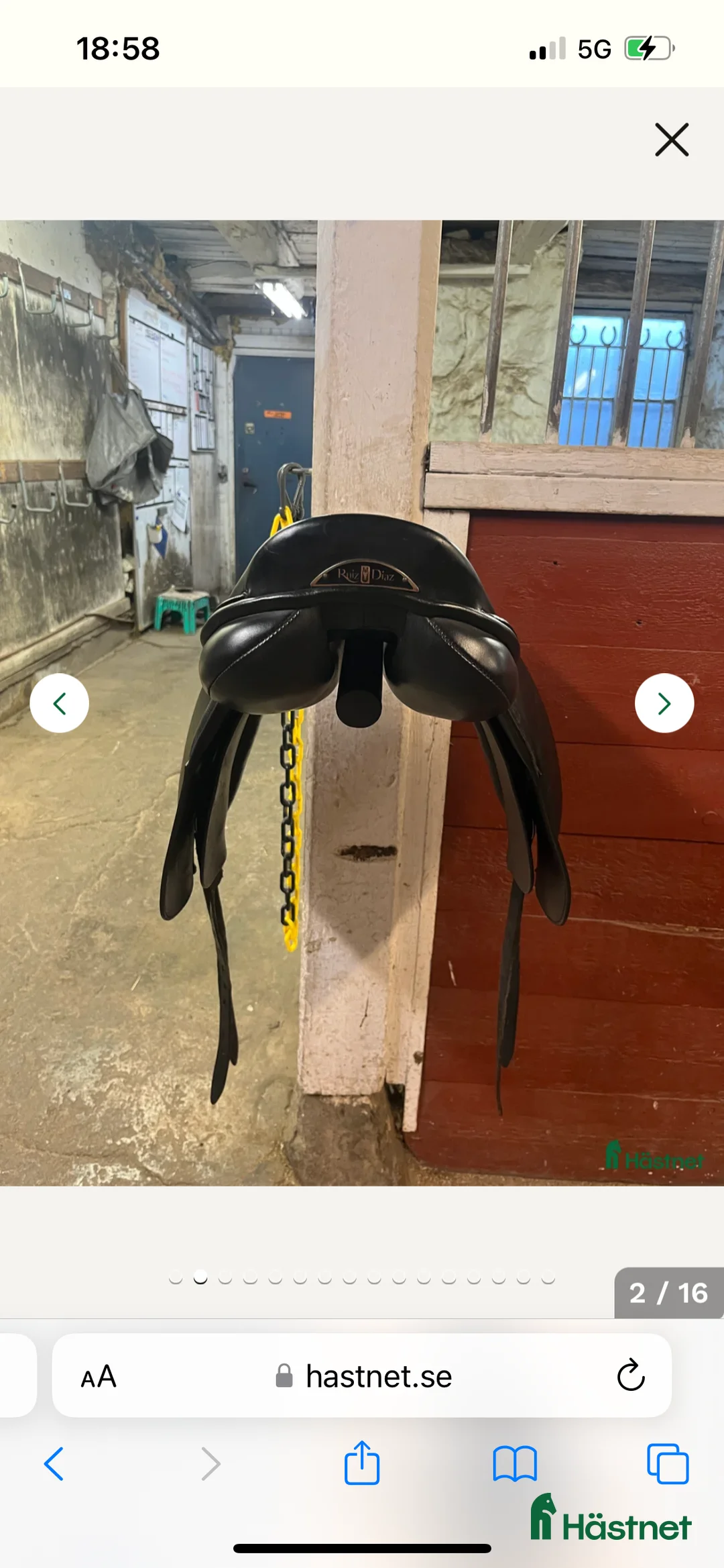 Sadlar hästutrustning till salu: Lippo Dressyrsadel som passar liten ryttare&ponny i Vallentuna - Annons 2