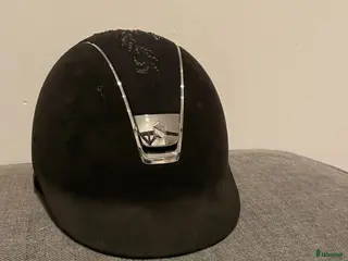 Hjälmar ryttarutrustning till salu: Samshield alcantara swarowski i Brösarp - Annons 7